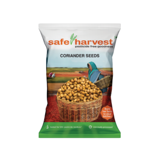 safe harvest coriander seeds