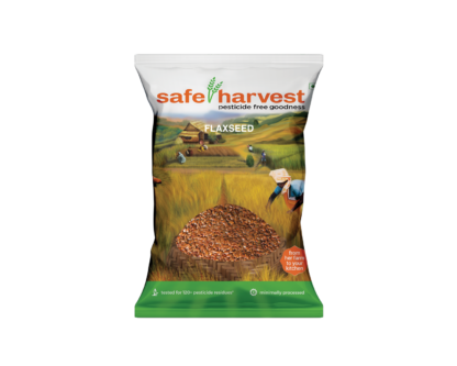safe harvest flaxseed