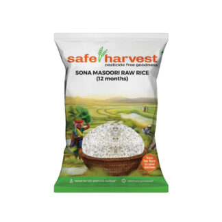 Safe Harvest | Pesticide free | Sona masuri raw rice