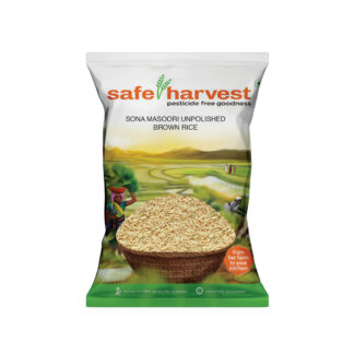 safe harvest sonamasuri unpolished rice