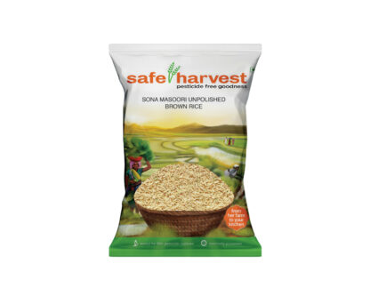 safe harvest sonamasuri unpolished rice