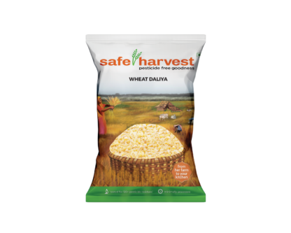 safe harvest wheat daliya