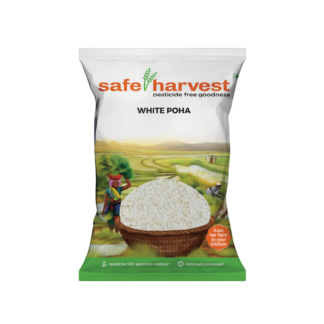 safe harvest white poha