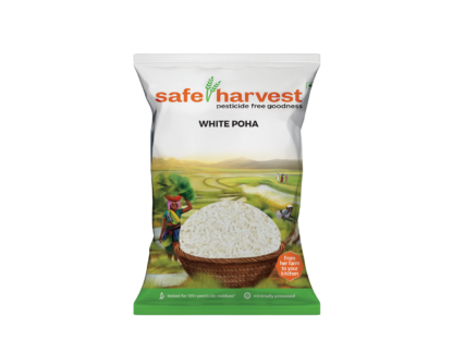 safe harvest white poha
