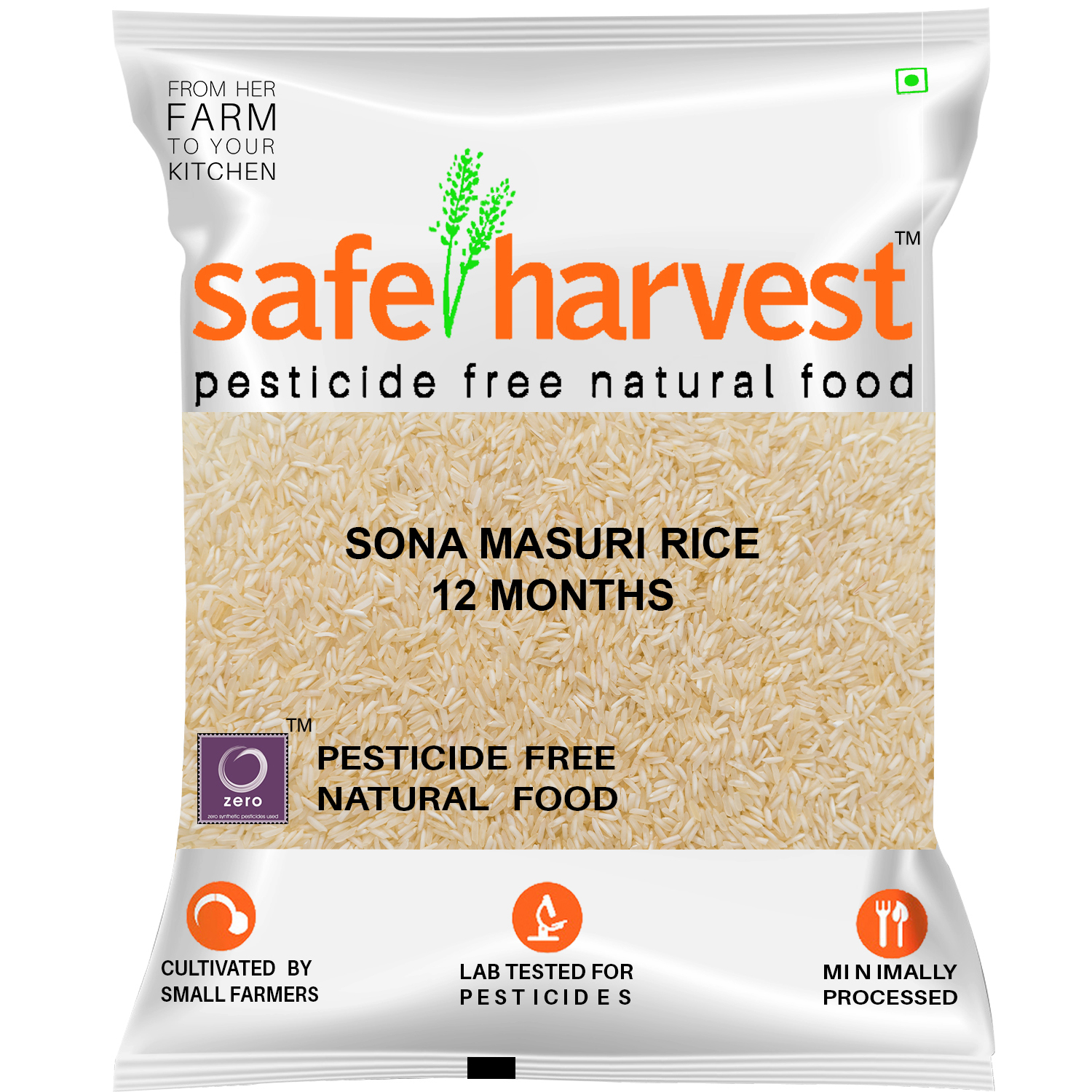 Safe Harvest Sona masuri Raw Rice