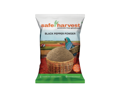 safe harvest black pepper powder